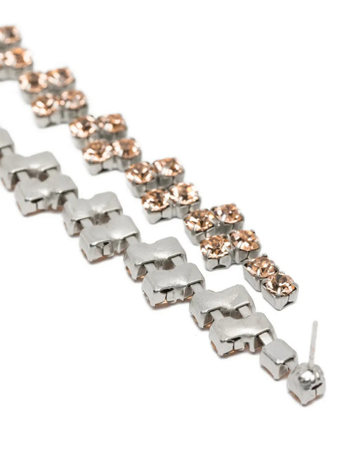 FORTE FORTE CRYSTAL PENDENT EARRINGS