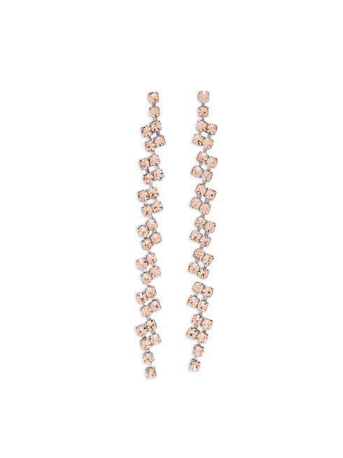 FORTE FORTE CRYSTAL PENDENT EARRINGS