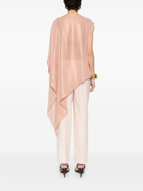 PESERICO AUREA ASYMMETRICAL BLOUSE