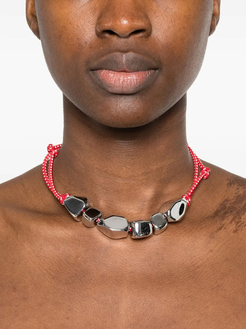 PLAN C STONE CORD NECKLACE