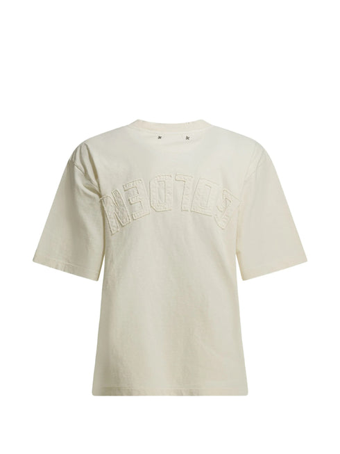 GOLDEN GOOSE LOGO BOXY TEE