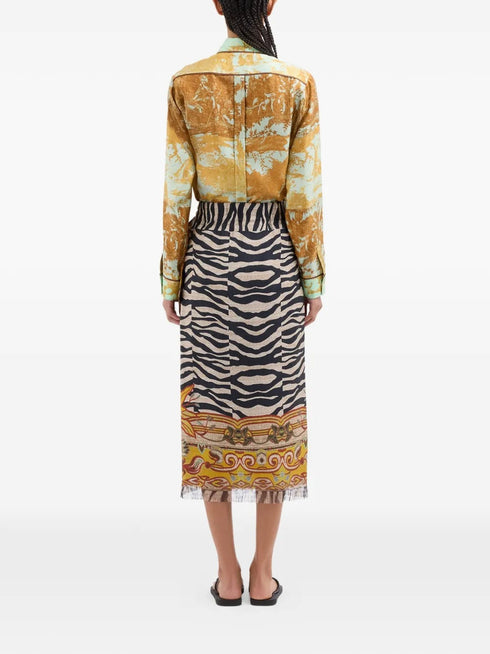 PIERRE LOUIS MASCIA TRIBAL SKIRT