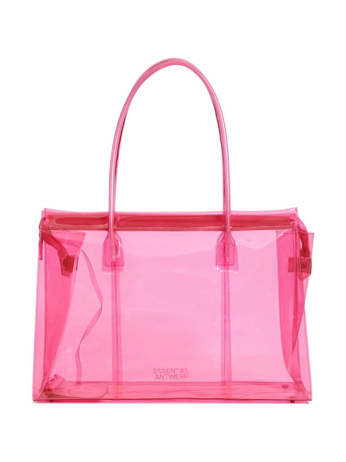 ESSENTIEL ANTWERP JANO TRANSPARENT SHOPPER BAG