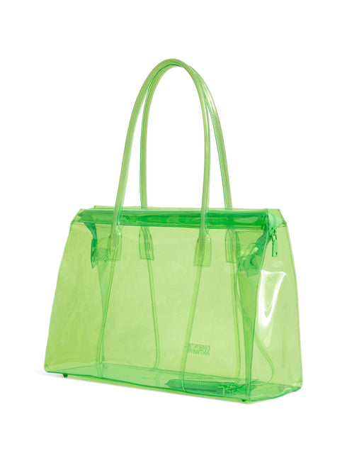 ESSENTIEL ANTWERP JANO TRANSPARENT SHOPPER BAG