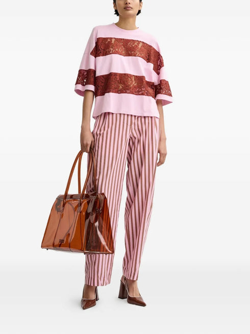 ESSENTIEL ANTWERP JANO TRANSPARENT SHOPPER BAG