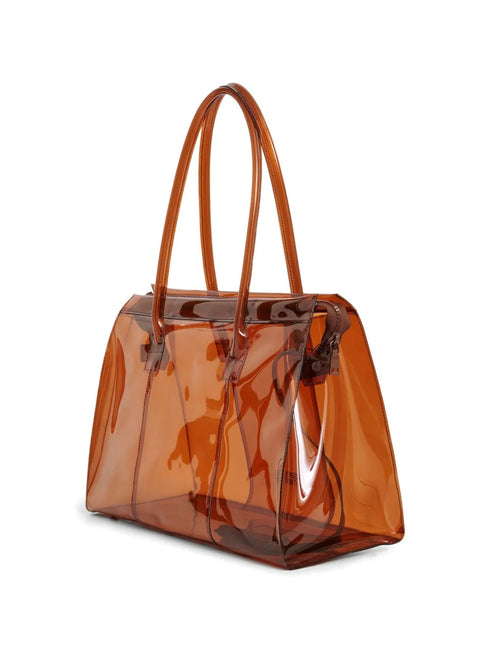 ESSENTIEL ANTWERP JANO TRANSPARENT SHOPPER BAG