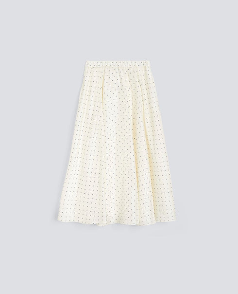 ASPESI POLKA DOTS SKIRT