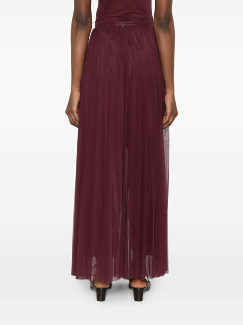 FORTE FORTE PLEATED TULLE SKIRT