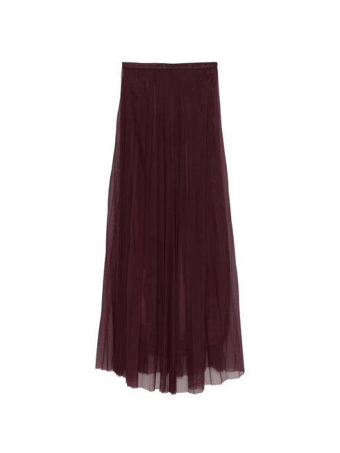 FORTE FORTE PLEATED TULLE SKIRT