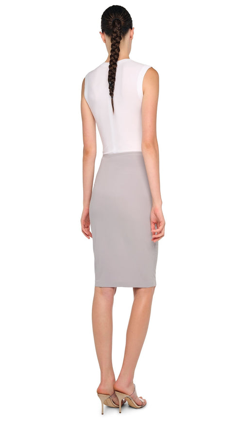 NORMA KAMALI STRAIGHT SKIRT TO KNEE