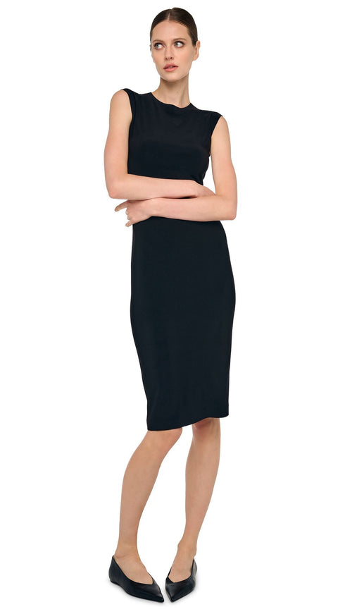 NORMA KAMALI SLEEVELESS DRES TO KNEE