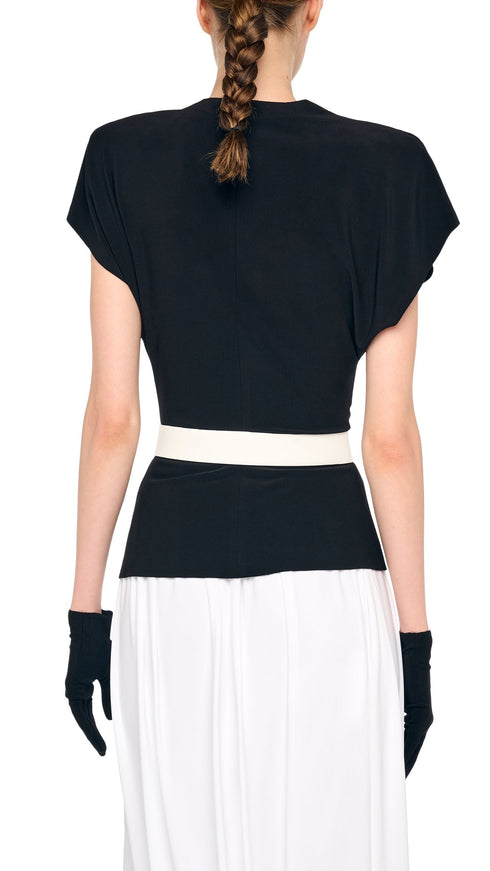 NORMA KAMALI MID BELT