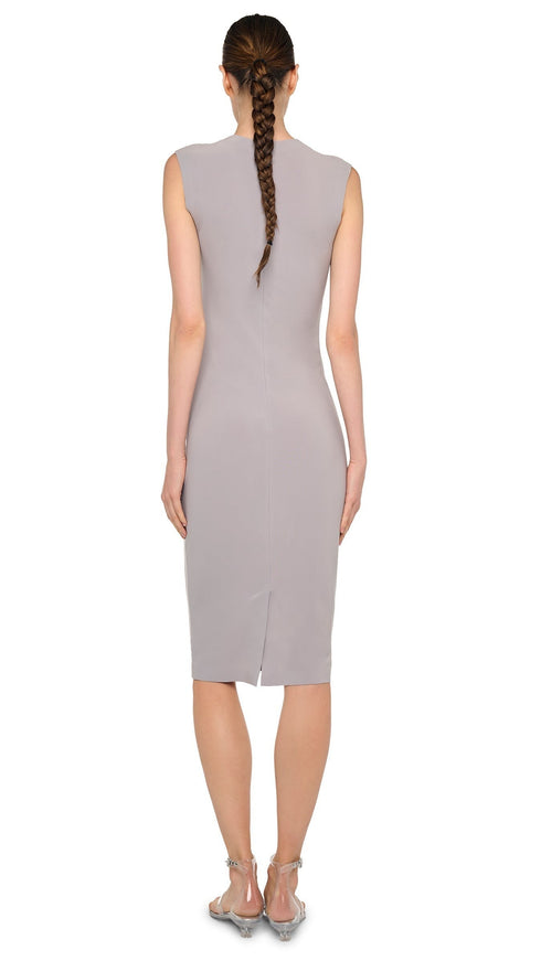 NORMA KAMALI SLEEVELESS DRESS TO KNEE