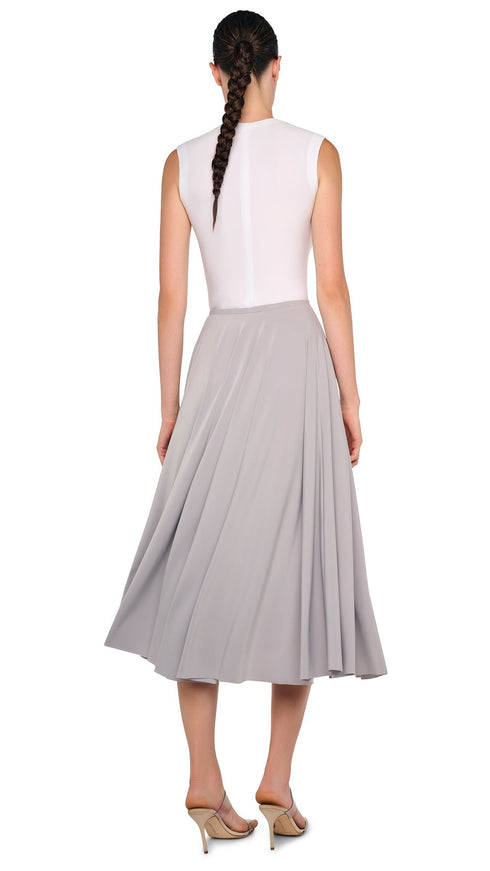 NORMA KAMALI FLARED SKIRT