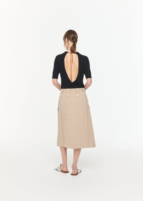 PLAN C TECHNICAL SKIRT