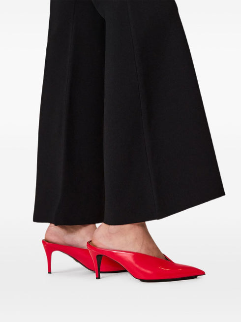 STELLA MC CARTNEY BRUSHED HEELED MULES