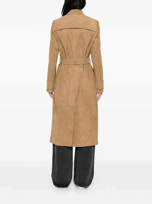 GOLDEN GOOSE SUEDE COAT