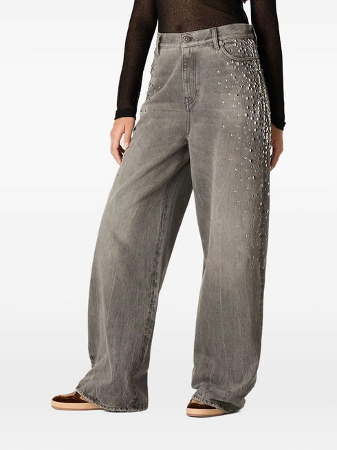 GOLDEN GOOSE MELODY STUDS JEANS