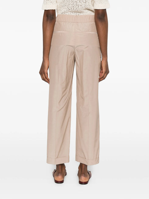PESERICO SIGN PLEATED TROUSERS