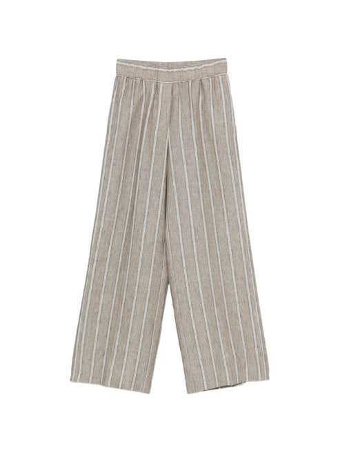 PESERICO SIGN STRIPED TROUSERS