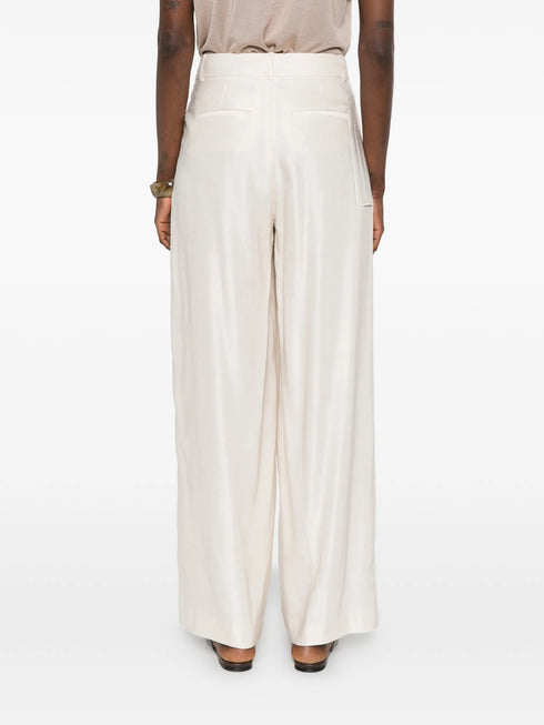 PESERICO SIGN PLEATED TROUSERS
