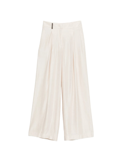 PESERICO SIGN PLEATED TROUSERS