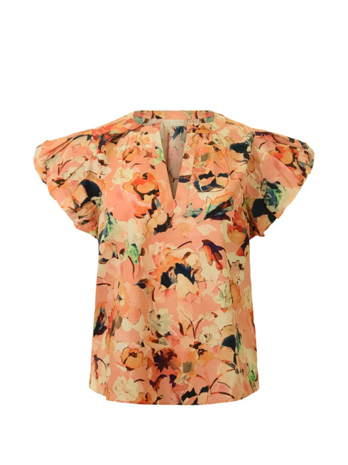 ULLA JOHNSON ABRIL COTTON TOP