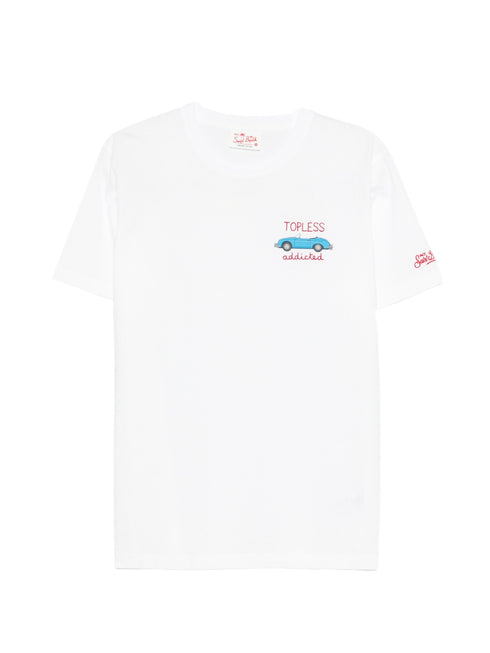 MC2 SAINT BARTH TOPLESS ADDICTED T-SHIRT