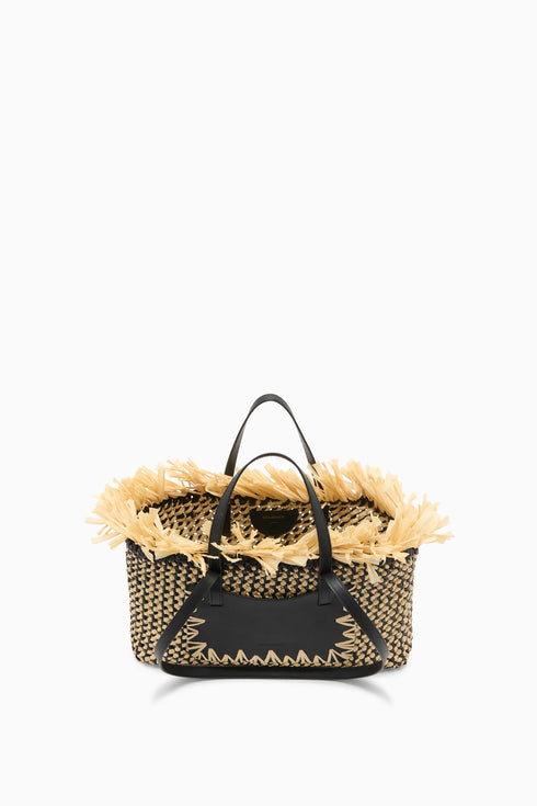 ULLA JOHNSON LALI SMALL EAST-WEST TOTE