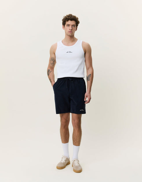 LES DEUX SIGNATURE MINI CORD SHORTS