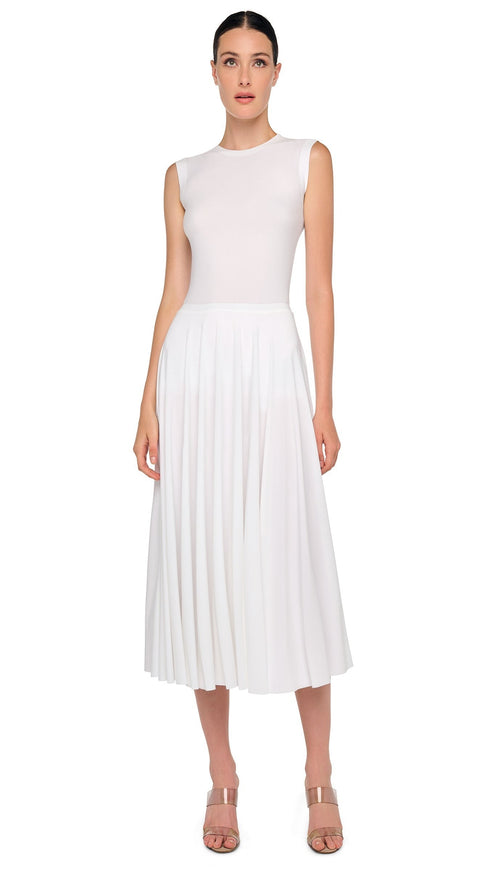 NORMA KAMALI FLARED SKIRT