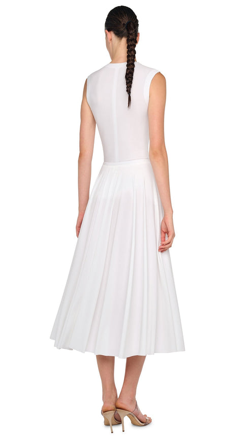 NORMA KAMALI FLARED SKIRT