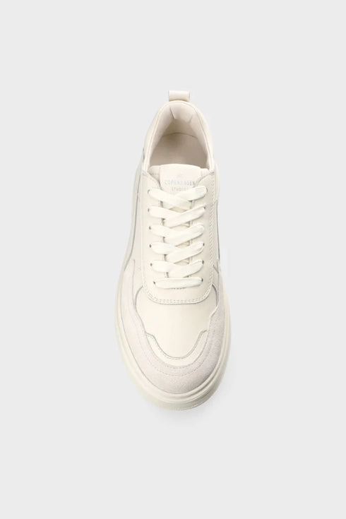 COPENHAGEN STUDIOS LEATHER MIX SNEAKERS