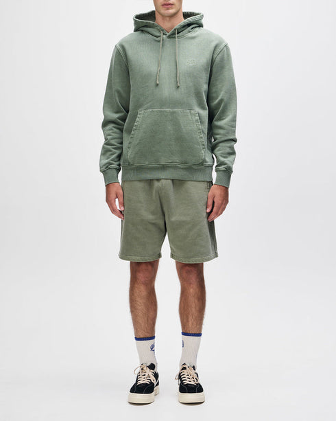 DEUS EX MACHINA SHIELD GARMENT DYED HOODIE