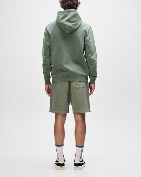 DEUS EX MACHINA SHIELD GARMENT DYED HOODIE
