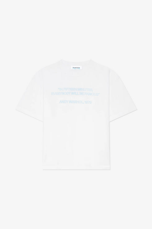 ETUDES AW QUOTE T-SHIRT