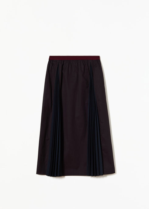 PLAN C PLEATED SKIRT
