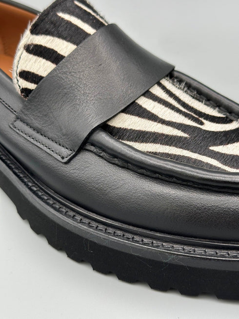 GERARD & RUDOLF MOCASIN ZEBRA