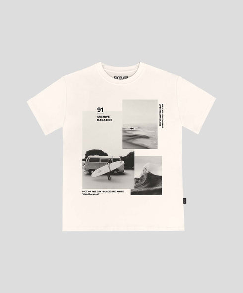 KO-SUMI WAVE T-SHIRT