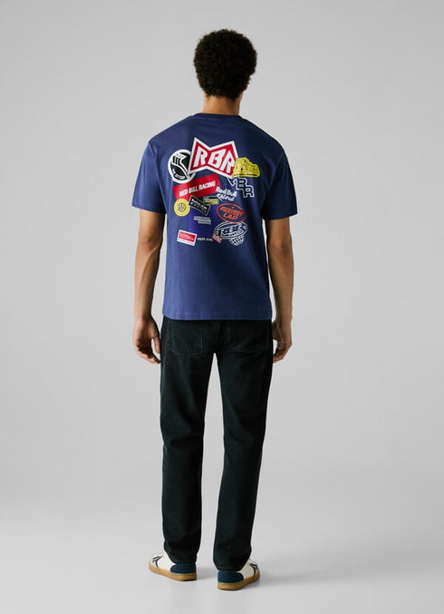 RED BULL STICKER BOMB TEE