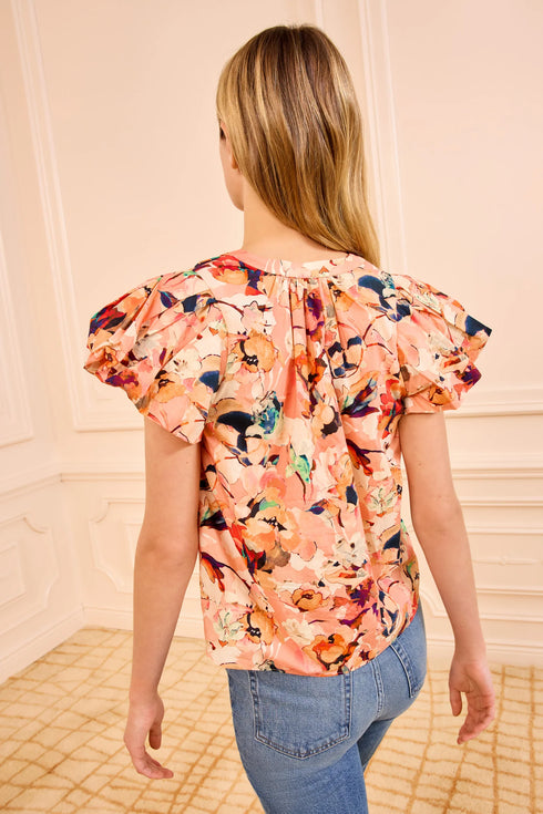 ULLA JOHNSON ABRIL COTTON TOP