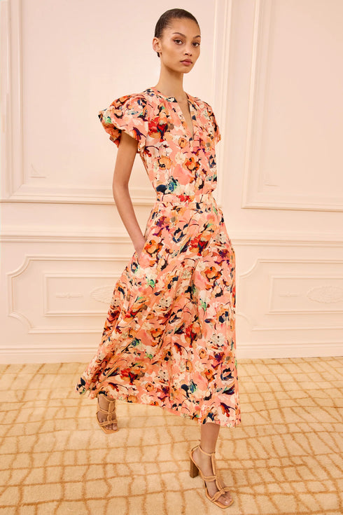 ULLA JOHNSON SOPHEA COTTON SKIRT