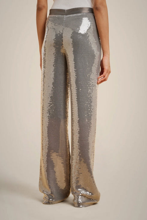 LIVIANA CONTI SEQUIN TROUSERS