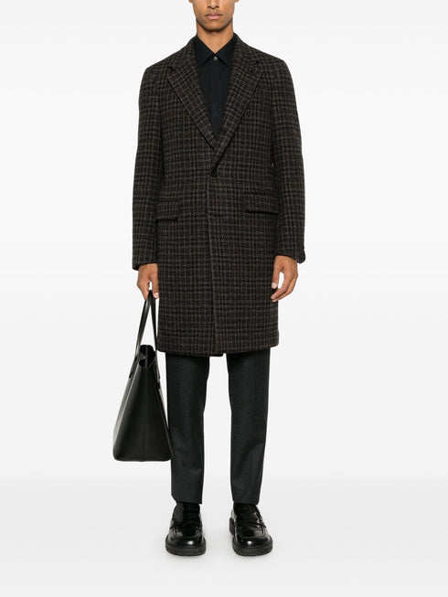 CARUSO HOUNDSTOOTH COAT
