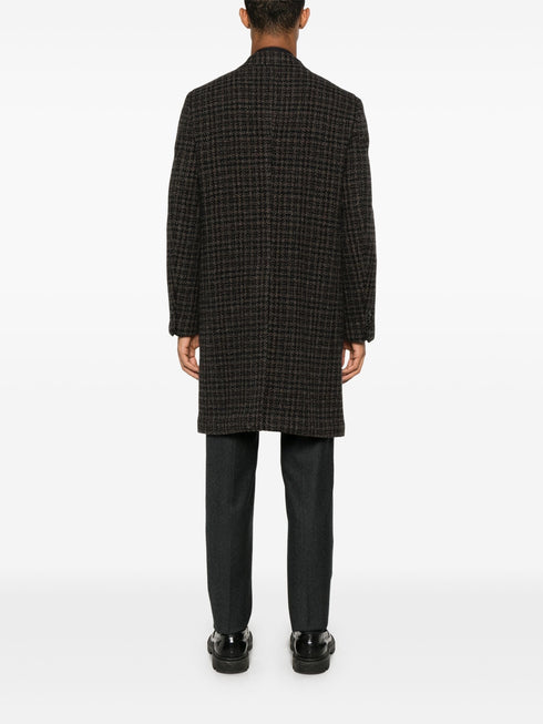CARUSO HOUNDSTOOTH COAT