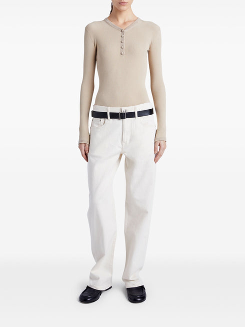 PROENZA SCHOULER WHITE LABEL ISLA KNITTED TOP