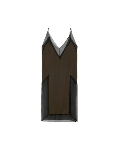 AMI PARIS STRAP DRESS