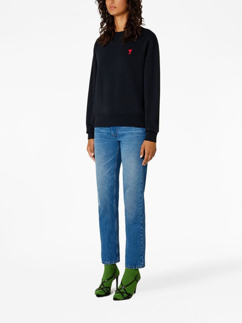 AMI PARIS ADC RED SWEAT