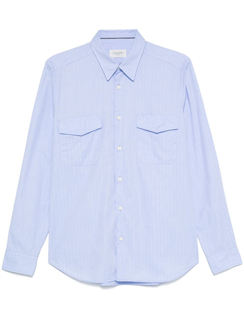 TINTORIA MATTEI 954 HERRINGBONE SHIRT