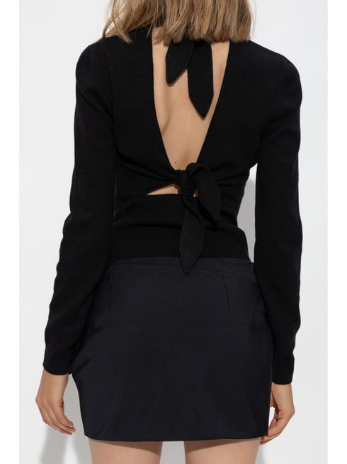 GIVENCHY TIED BACK SWEATER